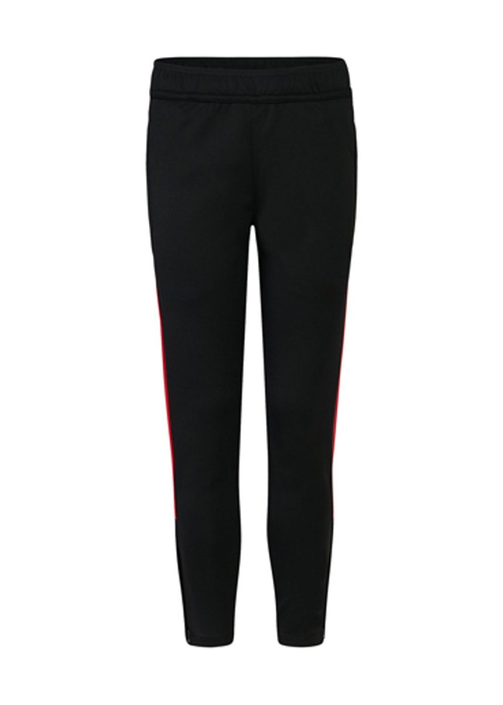 Kids' Tracksuit Bottoms in Black / Red
